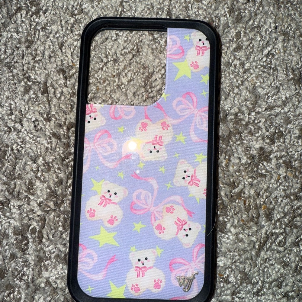 Wildflower iPhone 15 Pro Case - Beary Bow Dream